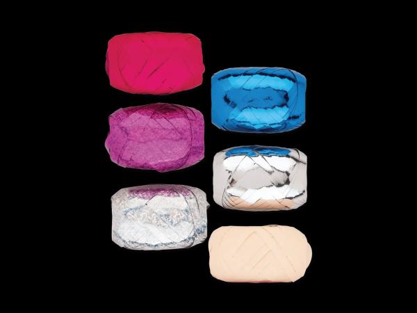 Geschenkband, 6 Stück/Schleifen-Set, 15-teilig