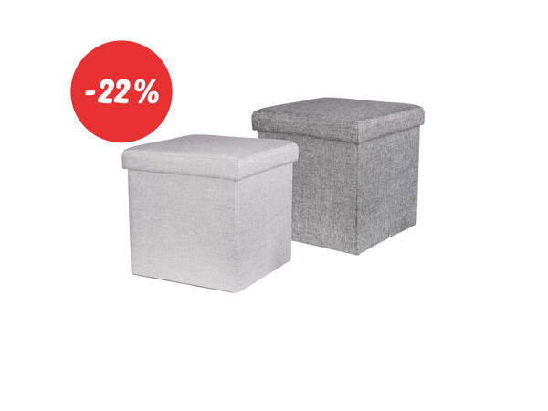 Livarno Living Sittpuff med förvaring