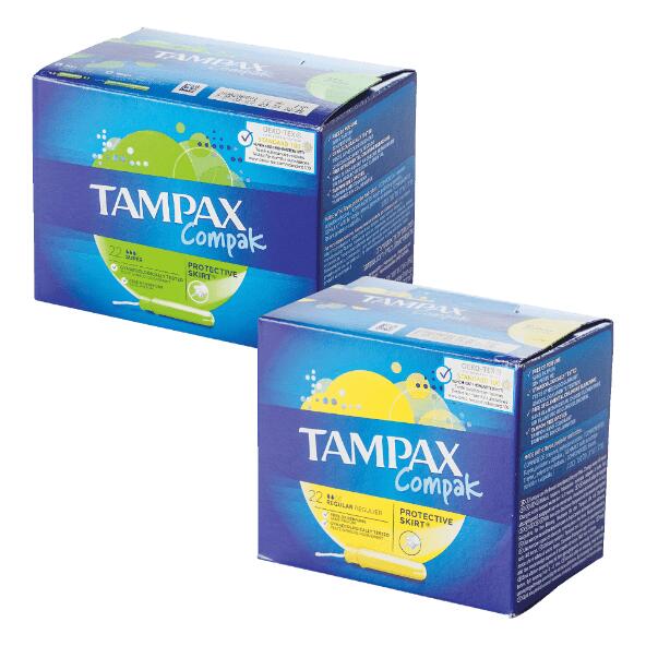 TAMPAX(R) 				Tampax Compak, 22 pcs
