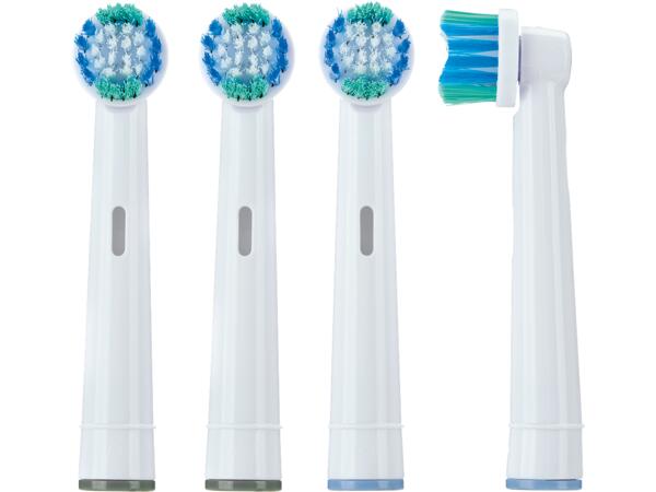 Tandborsthuvuden, 4-pack