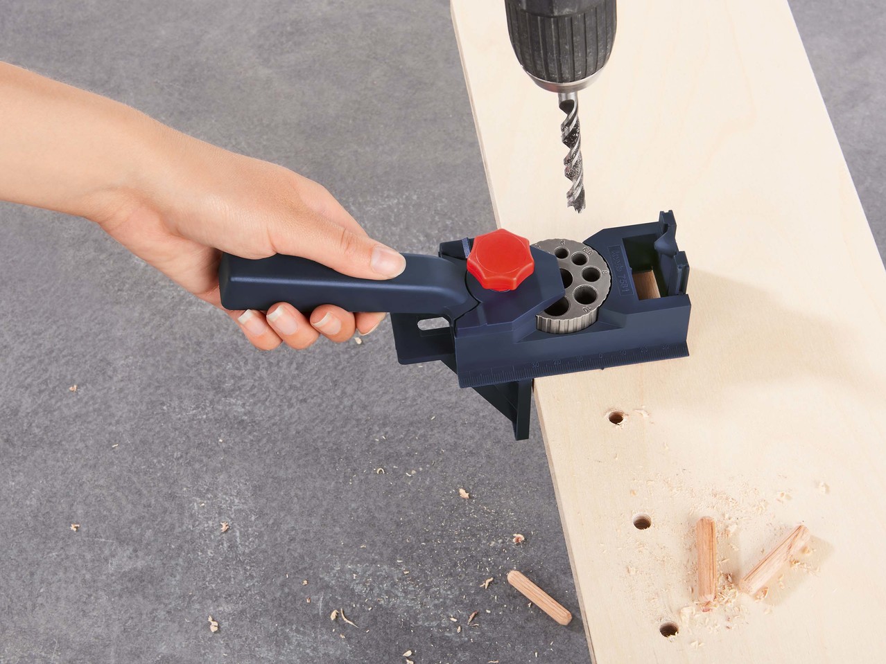 KWB Drill and Dowel Jig Kit