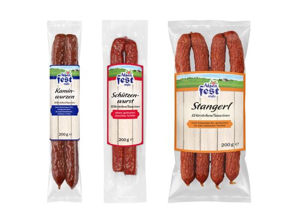 Spécialités de salami
