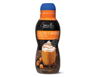 Specially Selected Salted Caramel Mocha or Peppermint Mocha Coffee Creamer