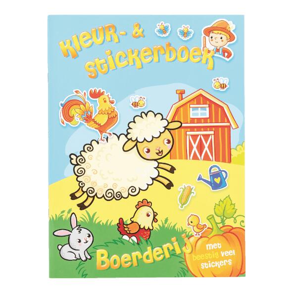 Mal- und Stickerbuch