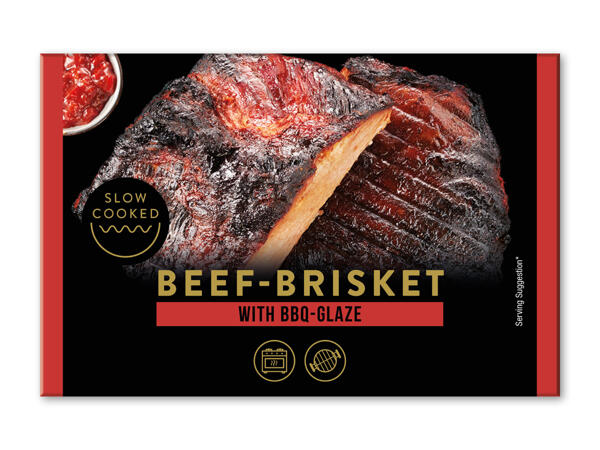 Slow cooked beef brisket