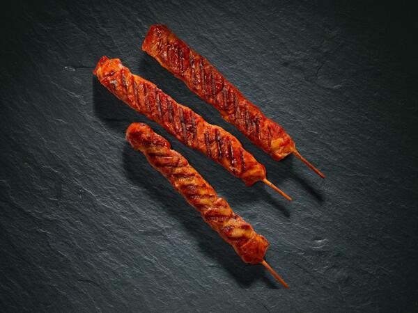 Brochette torsadée