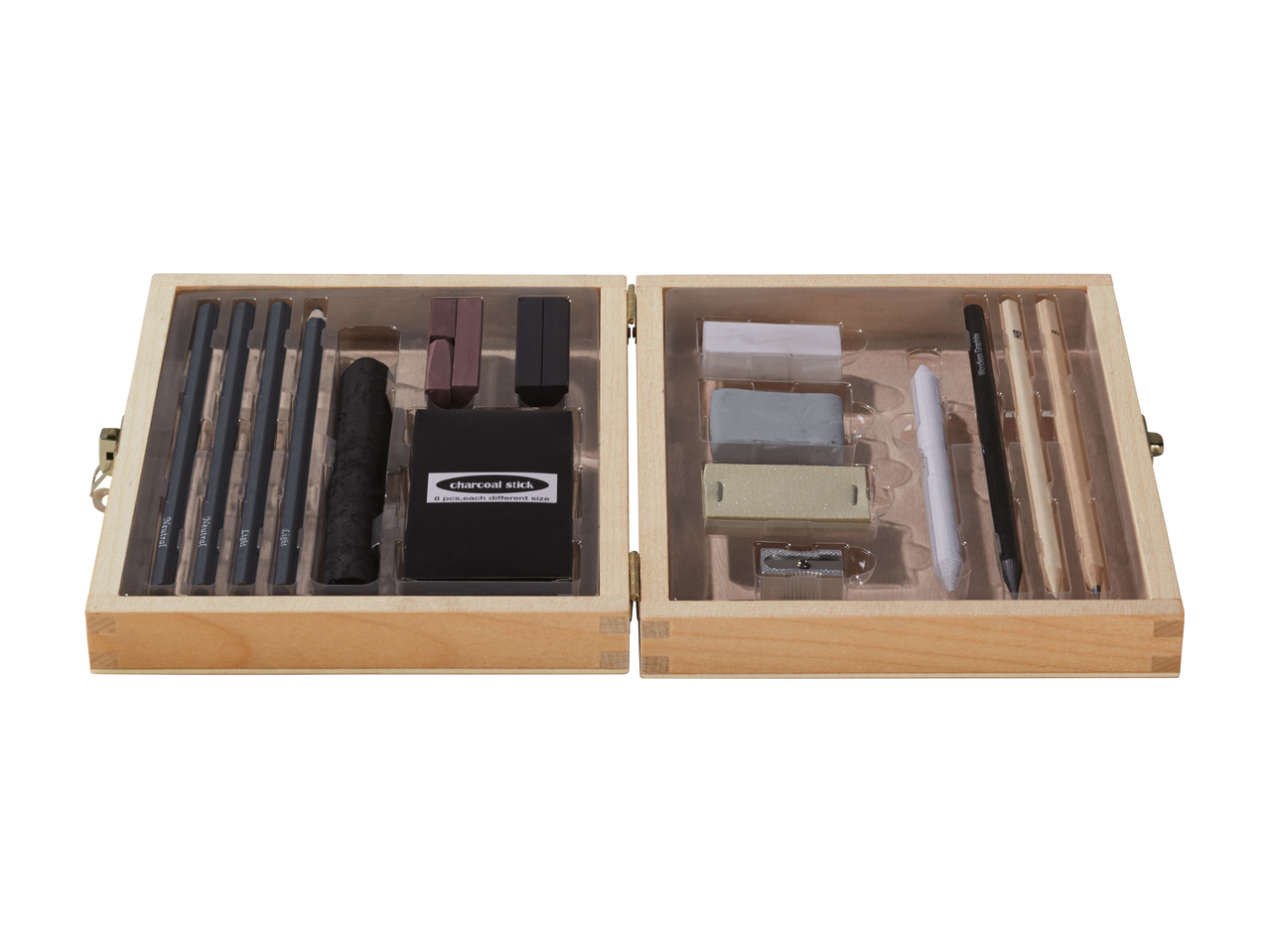 Set de fusains, 26 pièces