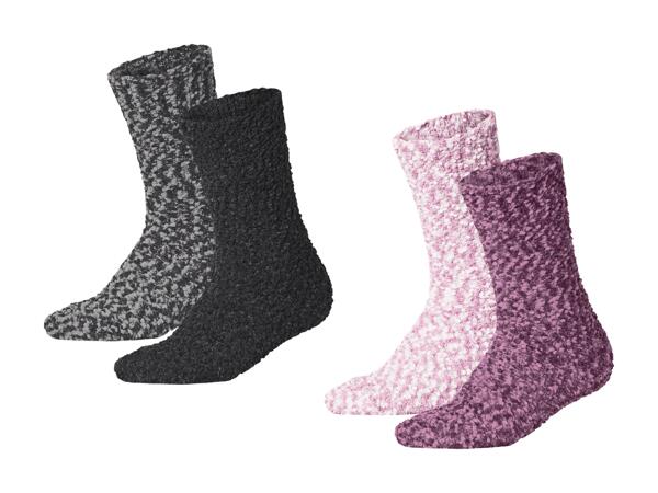 Chaussettes douillettes, 2 paires