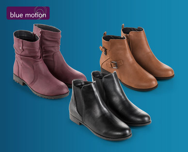 BLUE MOTION Damen-Stiefeletten mit Warmfutter