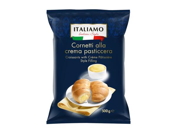Italiamo Croissant with Crème Pâtissière Filling