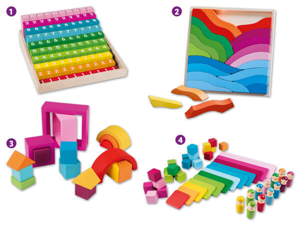 Holz Regenbogen-Spiel
