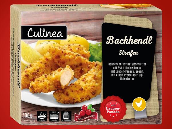 Backhendl Streifen