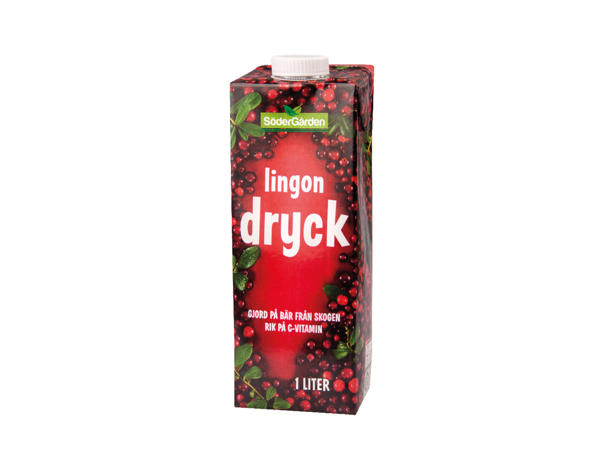 Lingondryck