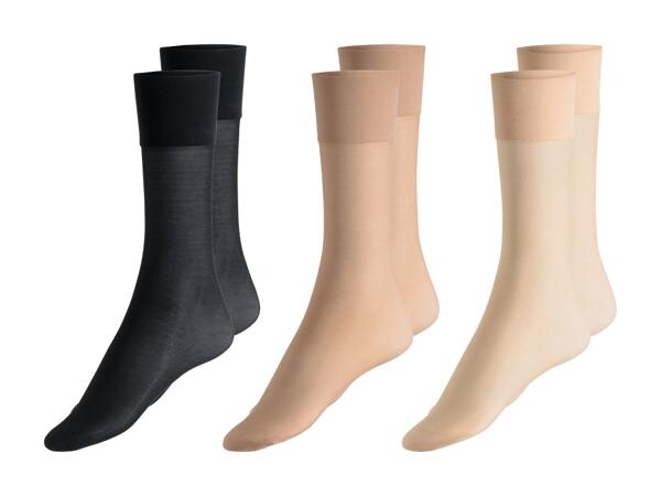 Mi-bas de contention, 2 paires