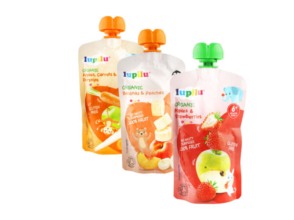 Organic Phase 1 Baby Fruit & Veg Pouches