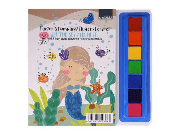 Crelando Finger Stamp Set - Under The Sea