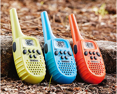 Uniden UHF Handheld Radio 3 Pack