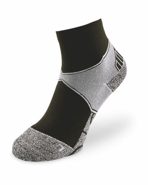 Black/White Crew Trekking Socks