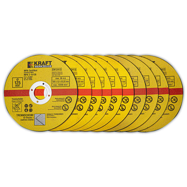 Trenn-/ Schruppscheiben-Set 11tlg. Ø 125 mm