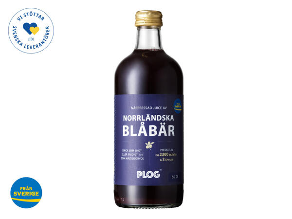 PLOG blåbärsjuice