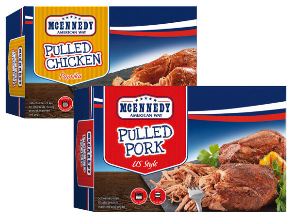 Pulled Pork oder Pulled Chicken