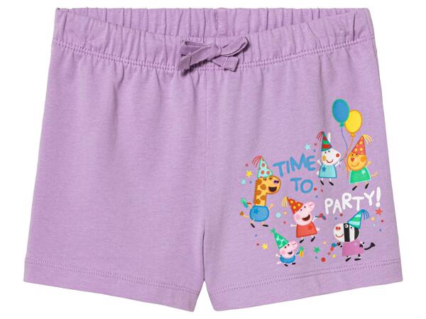 Girls' Shorts "Peppa Pig"