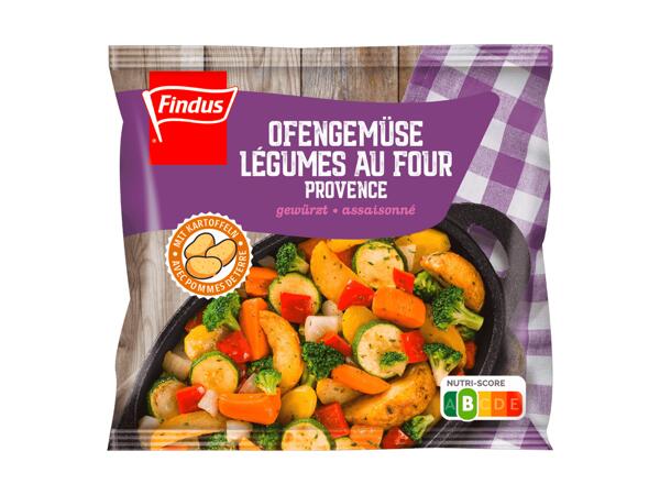 Légumes au four Findus