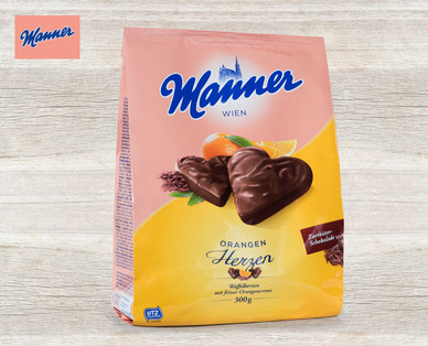 MANNER Orangen Herzen