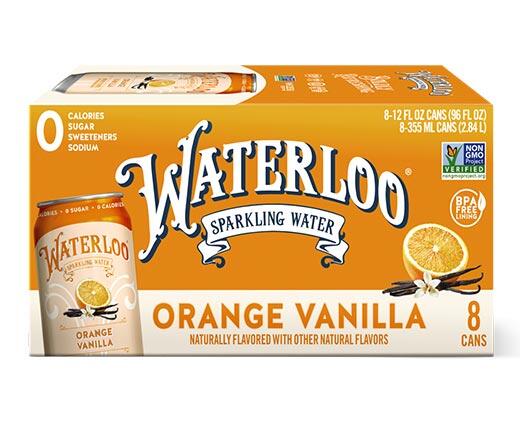 WATERLOO
Sparkling Water Assorted Varieties