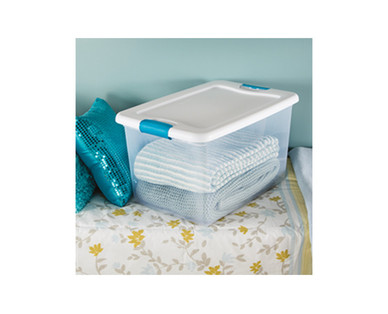Easy Home 64-Quart Latching Box