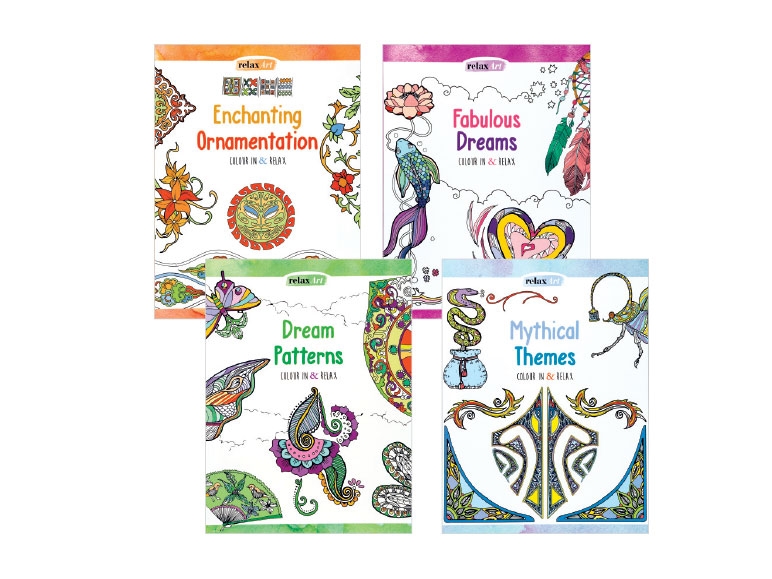 Relax art Adults' Colouring Books