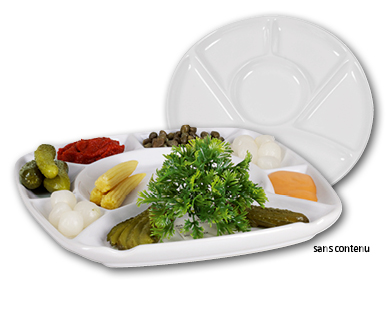 Assiette pour fondue chinoise CROFTON(R)