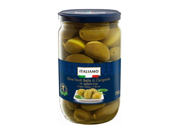 Italiamo Green Olives in Brine