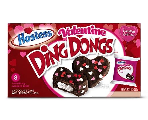 Hostess Valentine Ding Dongs