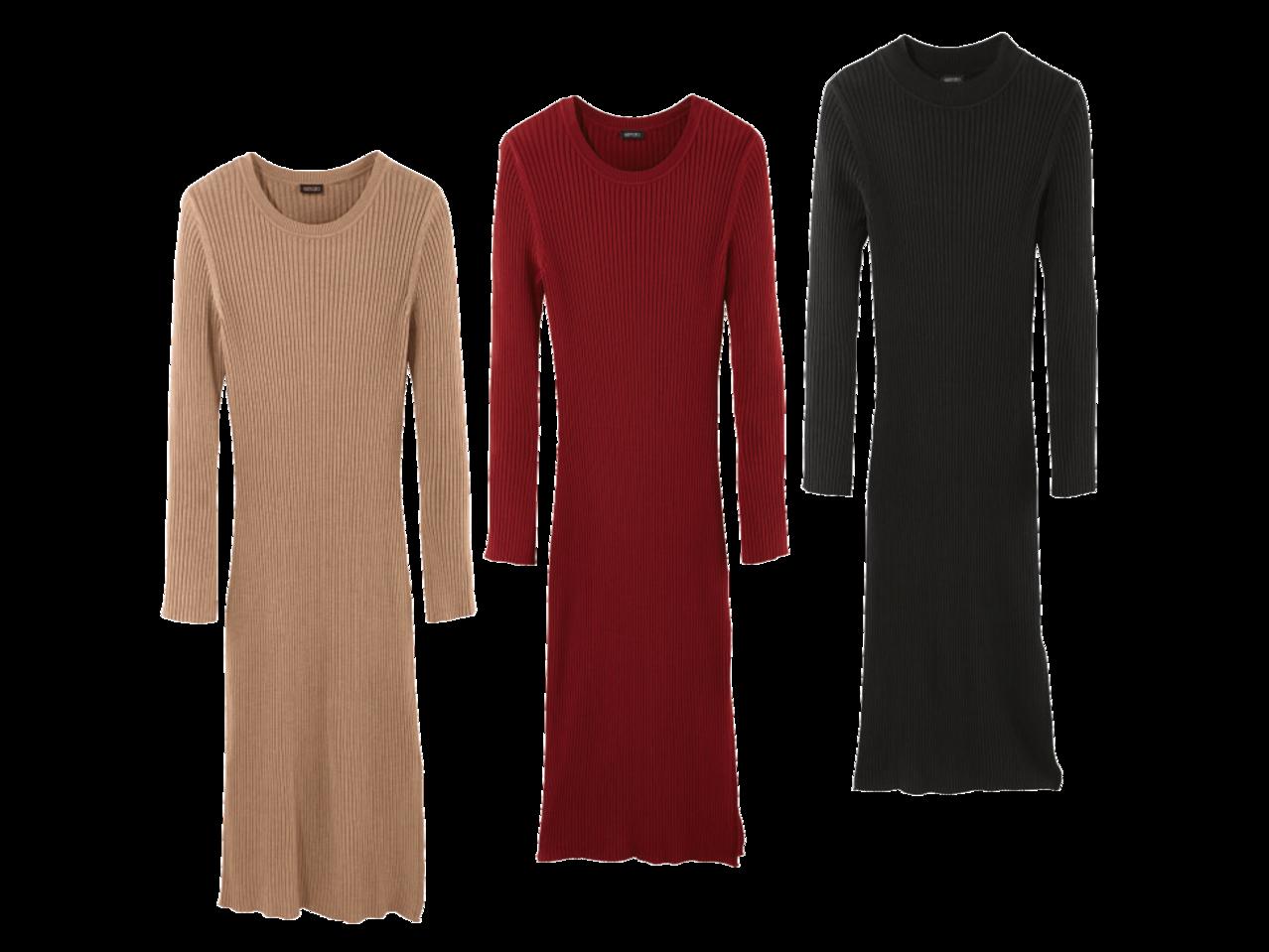 ESMARA Ladies' Ribbed Jumper Dress