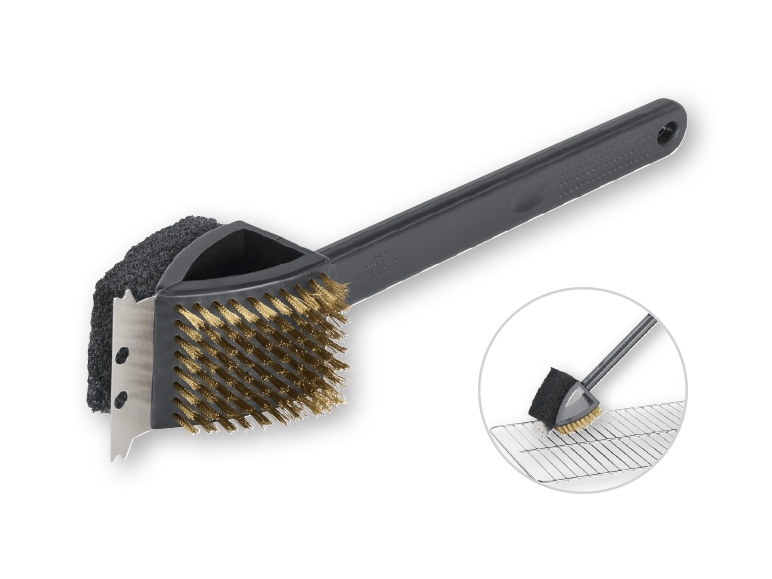 FLORABEST 3-In-1 Barbecue Cleaning Brush