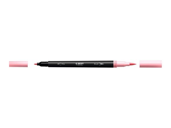 BIC Pastel Dual Tip Felt Pens - 6 pack