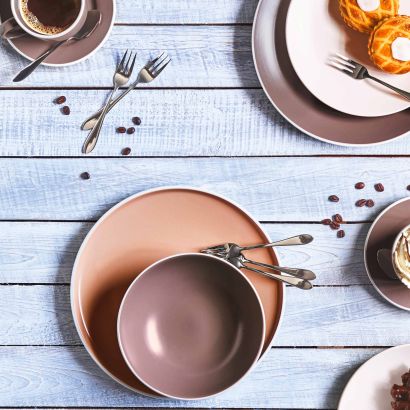 Cuillères à café ou fourchettes à gâteau, 6 pcs