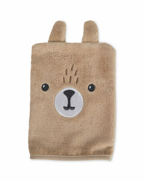 Bear Hooded Baby Towel/Mitt