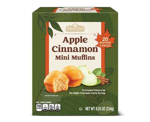 Baker's Treat Apple or Pumpkin Mini Muffins