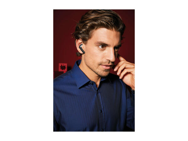 Silvercrest True Wireless Bluetooth(R) In-Ear Headphones