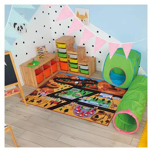 46" x 61" Game Rug Playset - Cars