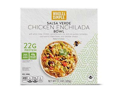 Whole & Simple Chicken Enchilada Bowl