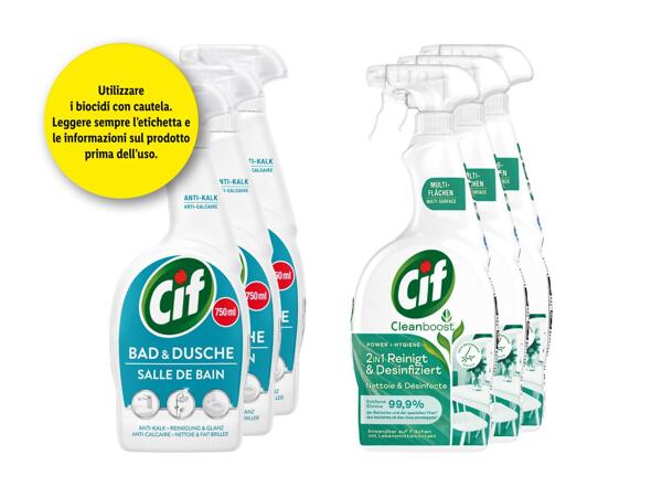 Cif Spray trio
