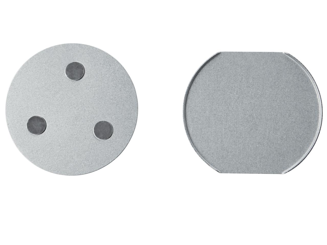 Magnetic Fastener for Securing Smoke Alarm