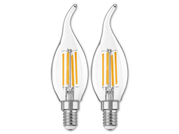 LED-Filament Leuchtmittel, 2 Stück