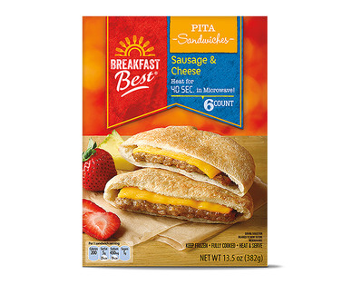 Breakfast Best Egg & Cheese or Sausage & Cheese Breakfast Pita