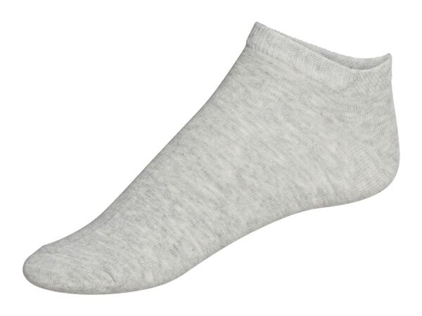 Esmara Ladies' Trainer Socks - 7 Pairs - Grey