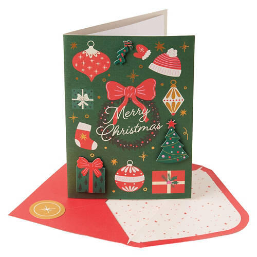 Holiday Greeting Card - Wreath