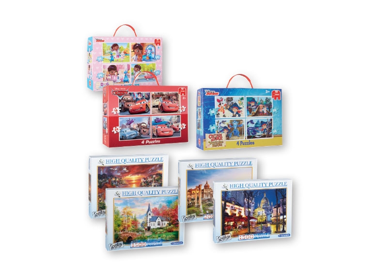 JUMBO SPIELE/CLEMENTONI Puzzles